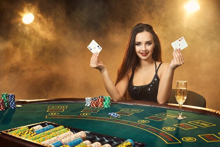 rajawaliqq login Sic Bo dice table with live croupier and bet layout display